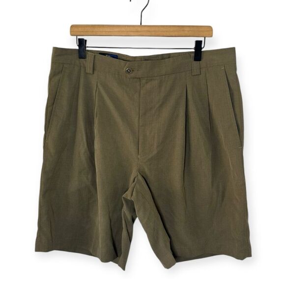 Callaway Golf Shorts Men’s 38 Pleated Performance Outdoors Dad Trousers - Picture 7 of 7